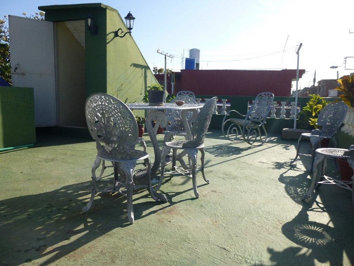 'Roof terrace' Casas particulares are an alternative to hotels in Cuba.